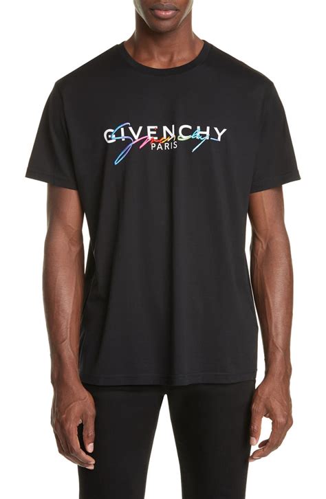 givenchy t-shirt rainbow|Givenchy t shirt women.